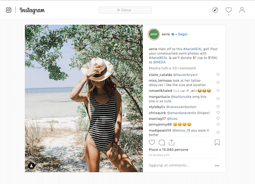 user generated content