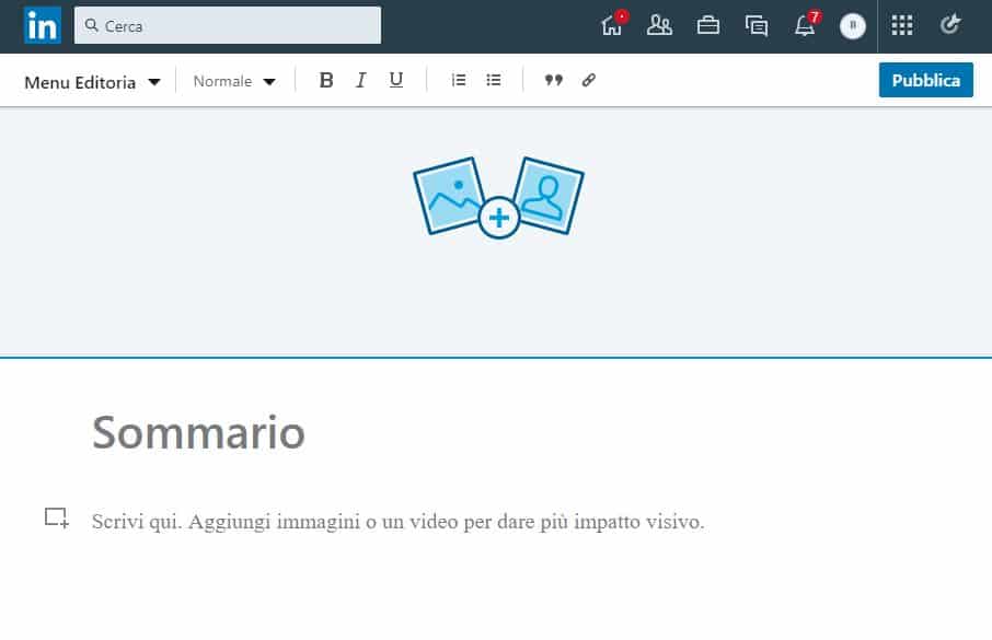 content strategy su LinkedIn