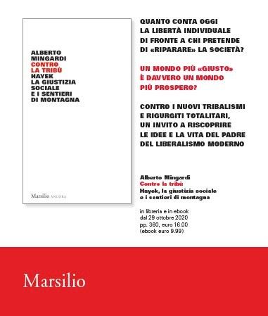 Alberto Mingardi, Contro la tribù - copertina Alberto Mingardi, Contro la tribù