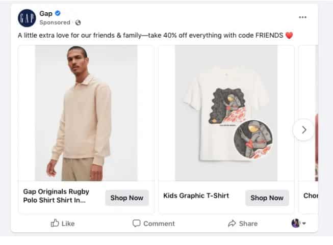 social ads