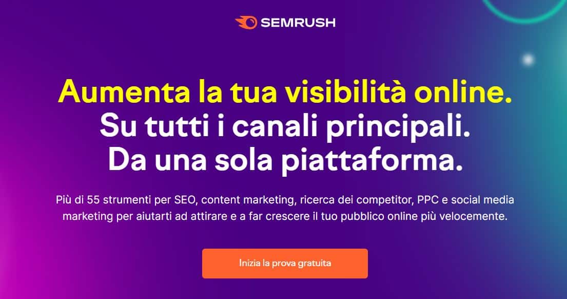 SEO tool - Semrush
