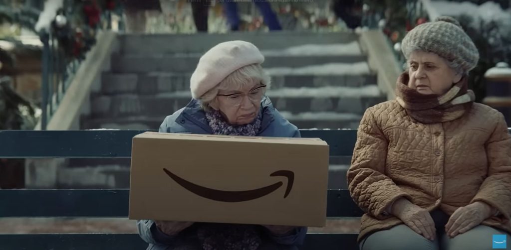 Natale Amazon spot Joy Ride