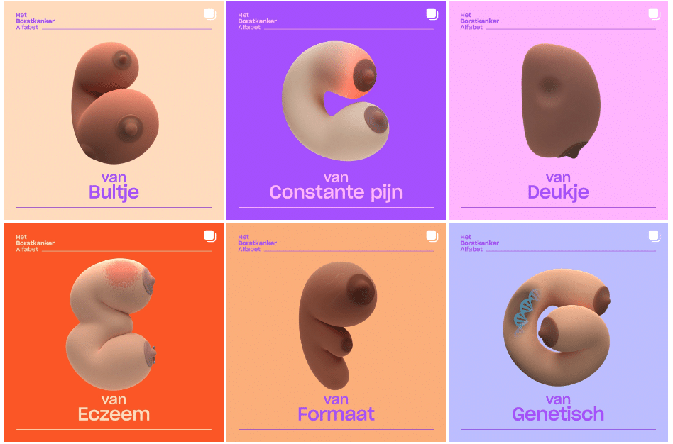 Dal profilo Instagram: borstkankeralfabet
