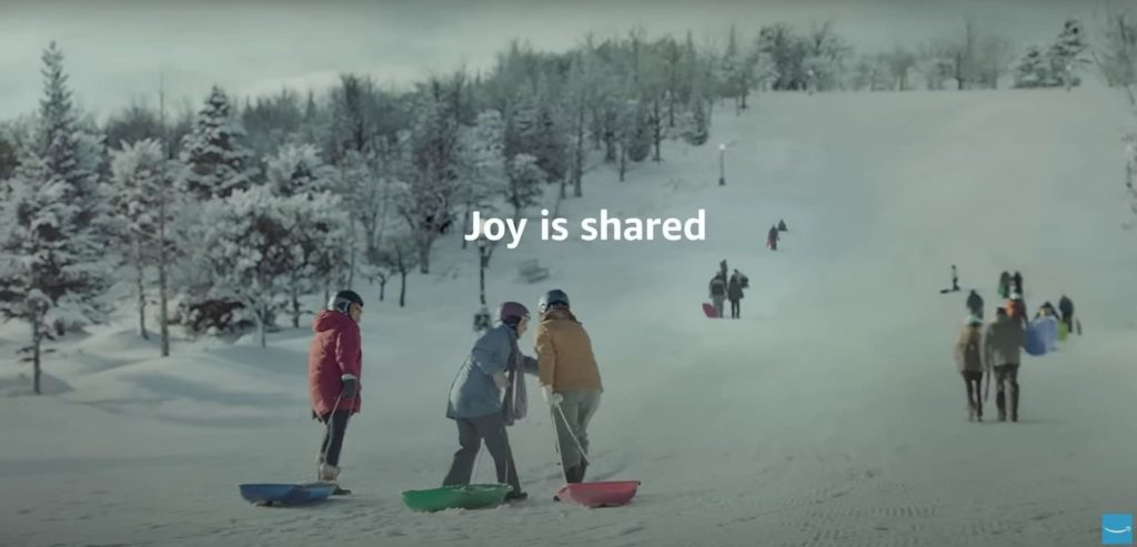 amazon spot natale joy ride