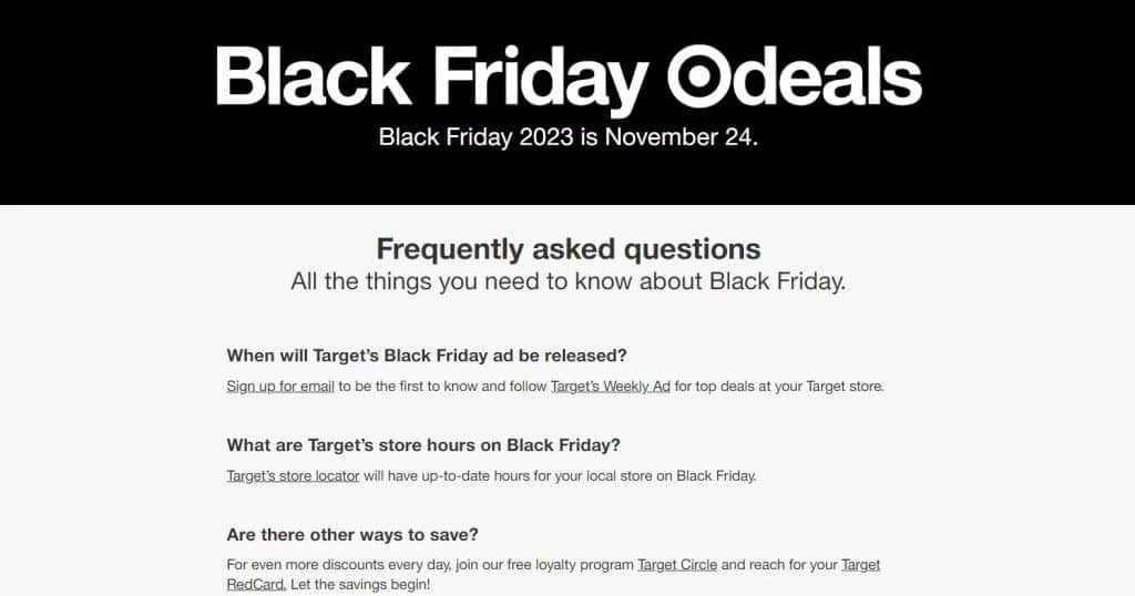 strategia di marketing per il black friday