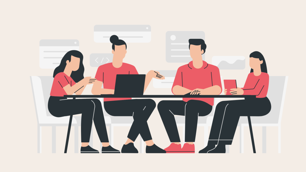 Collaborazione tra i team aziendali