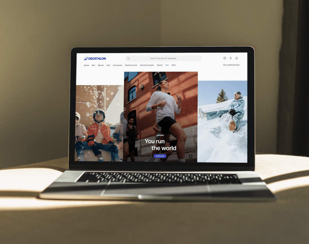 rebranding Decathlon