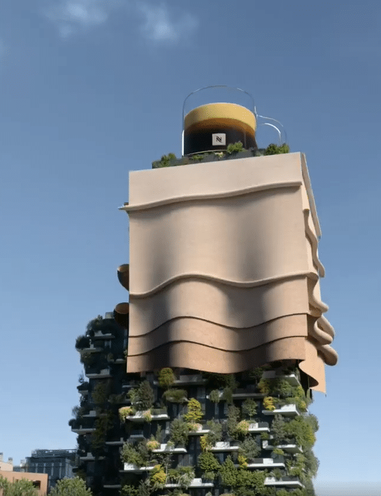 DUDE x Nespresso: Bosco Verticale