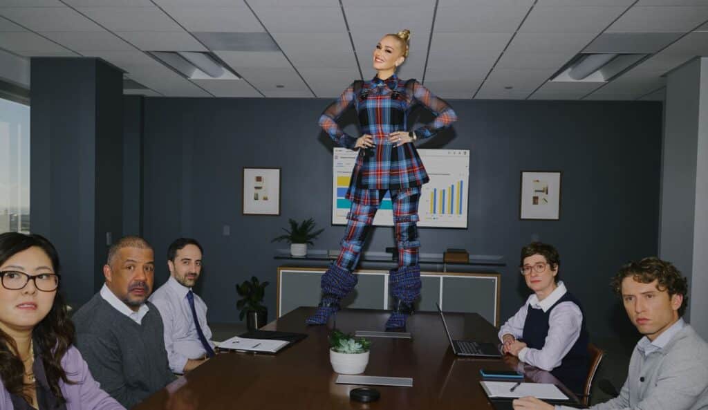 gwen stefani rock star di workday