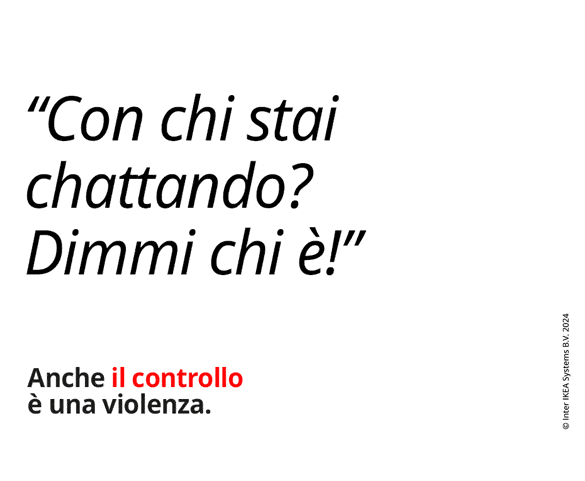 campagna di IKEA contro la violenza sulla donna
