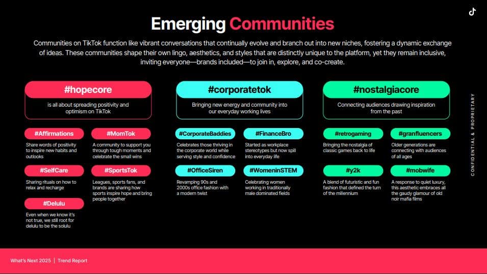 emerging communities