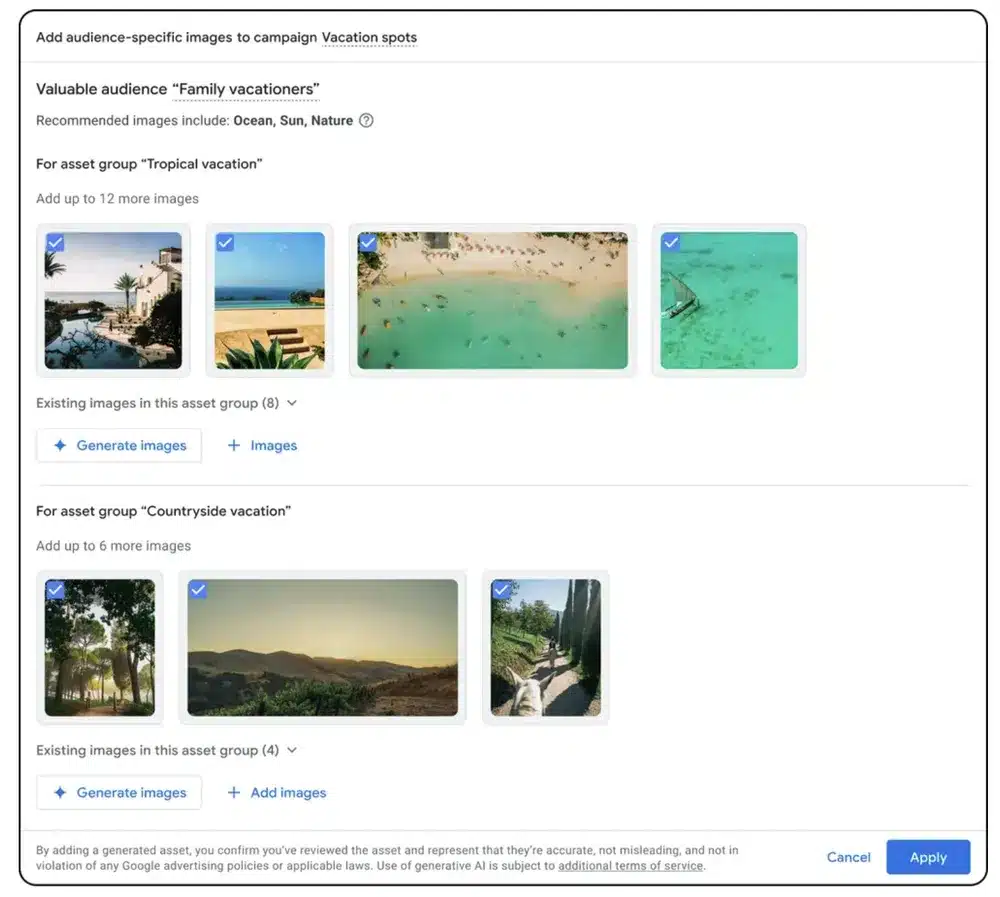 Ai generativa con Google Ads