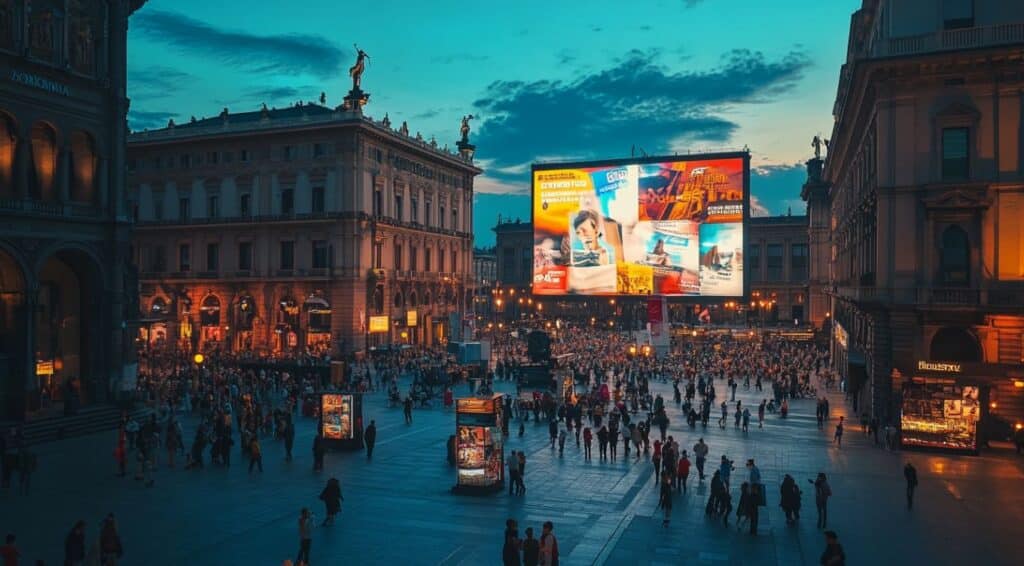 Digital Out of Home in Italia 2025