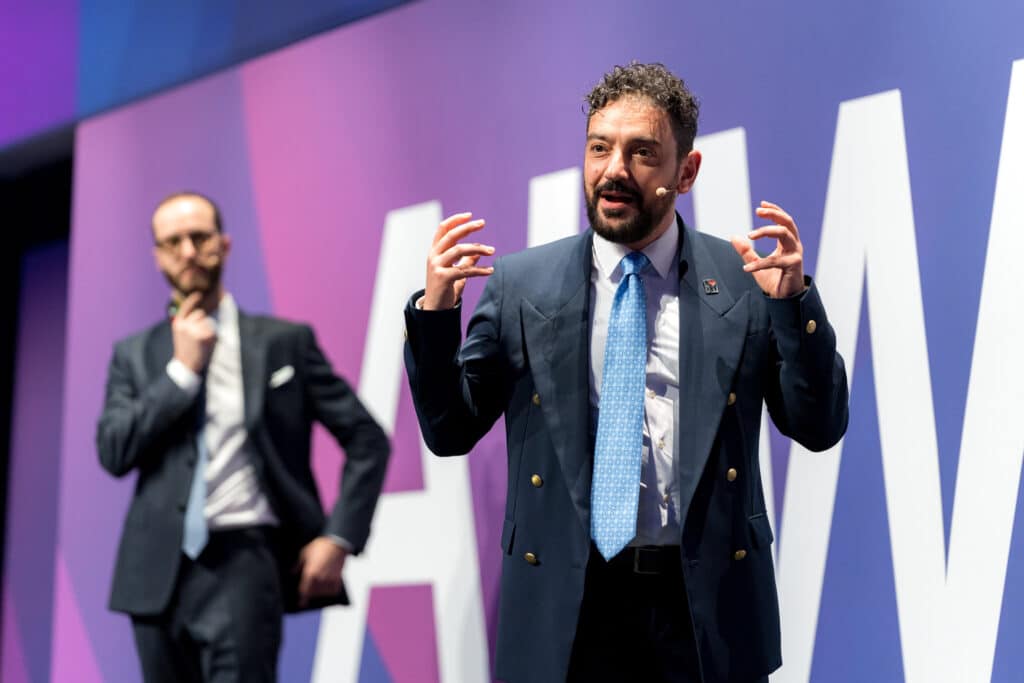 AI week 2025 - Giacinto Fiore e Pasquale Viscanti - Tra i temi dell'evento, anche AI Content Creation