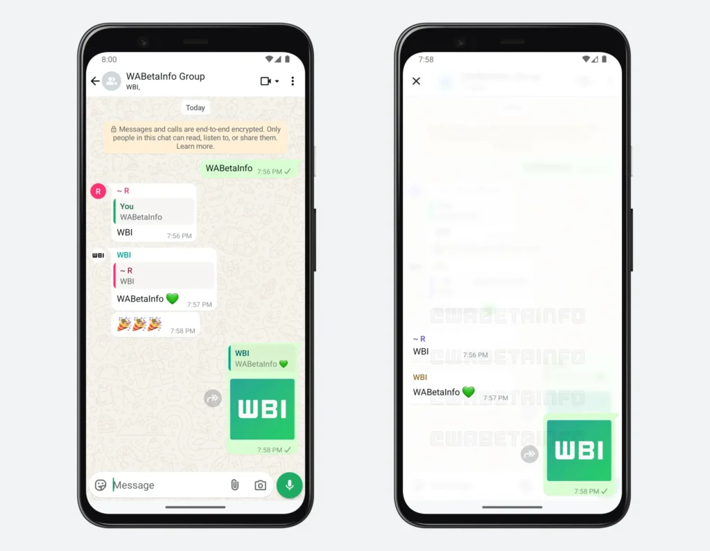 thread su whatsapp