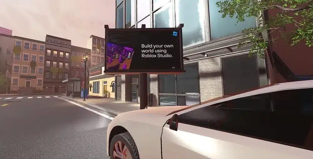 Pubblicità su Roblox