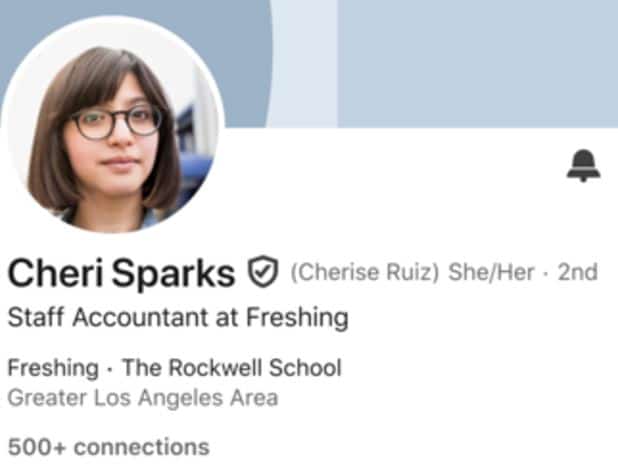Verifica identità LinkedIn