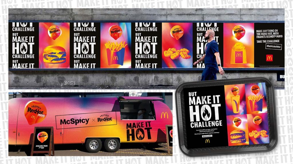 McDonald's campagna UK Make it hot