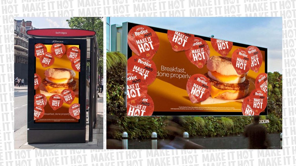 McDonald's campagna UK Make it hot