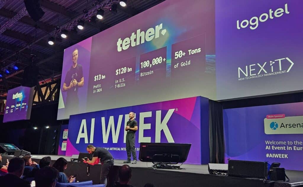 Paolo Ardoino ad AI Week 2025