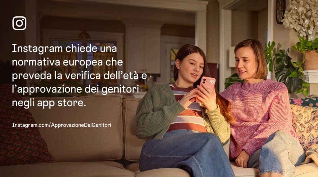 campagna di Meta per la verifica dell'età su instagram