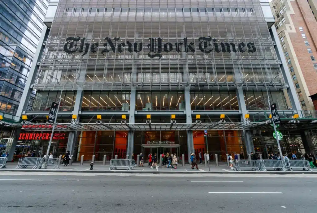 New York Times Amazon