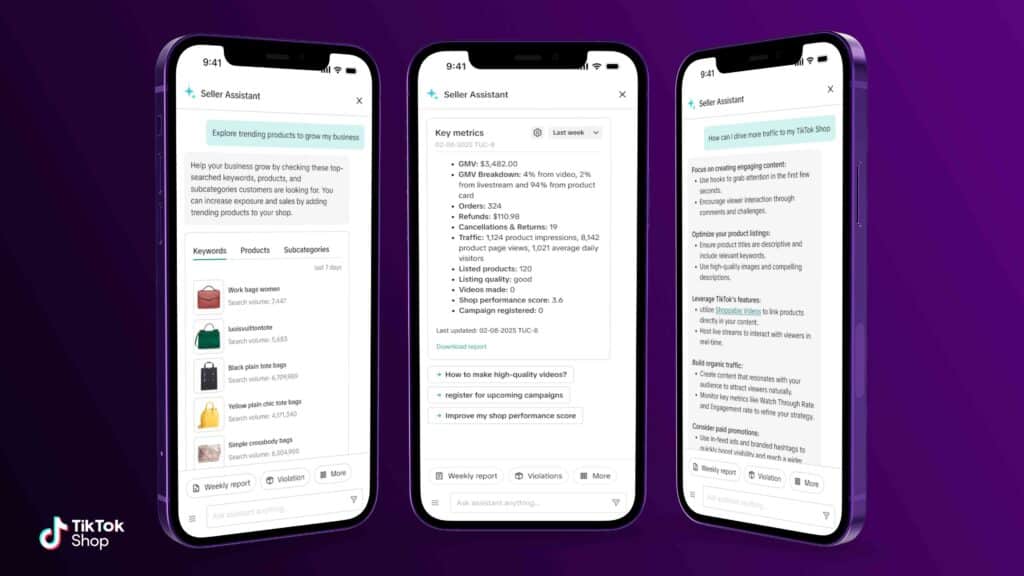 tiktok seller assistant come funziona