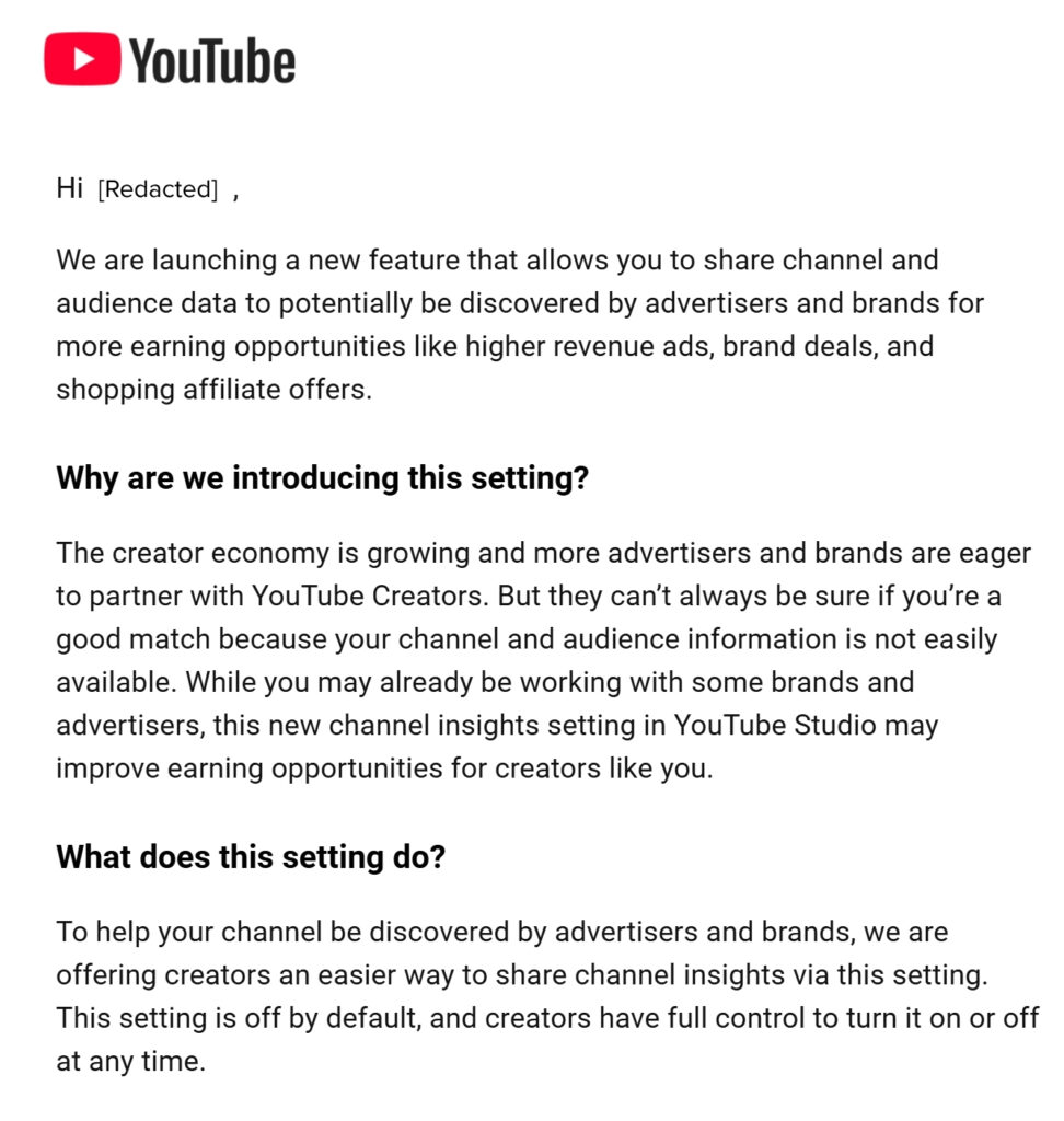 YouTube Creator Partnerships Hub
