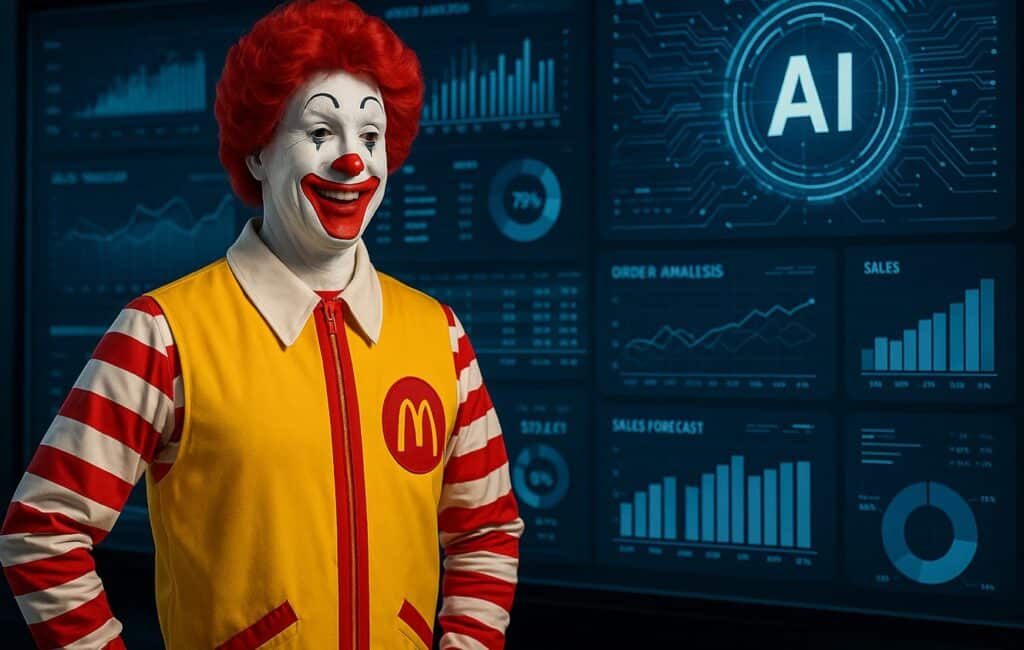 MCDONALD'S INTELLIGENZA ARTIFICIALE - mcdonald's raddoppia gli investimenti in AI