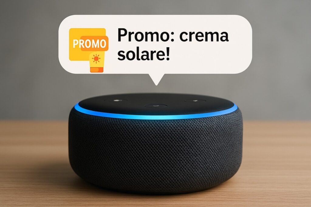 pubblicità su alexa+
