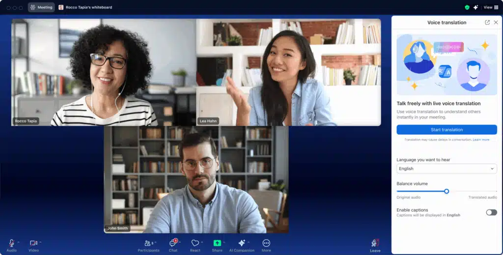 Avatar AI su Zoom