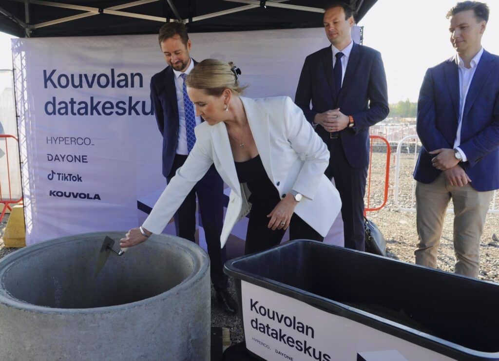 datacenter TikTok in Eurova a Kouvola Finlandia